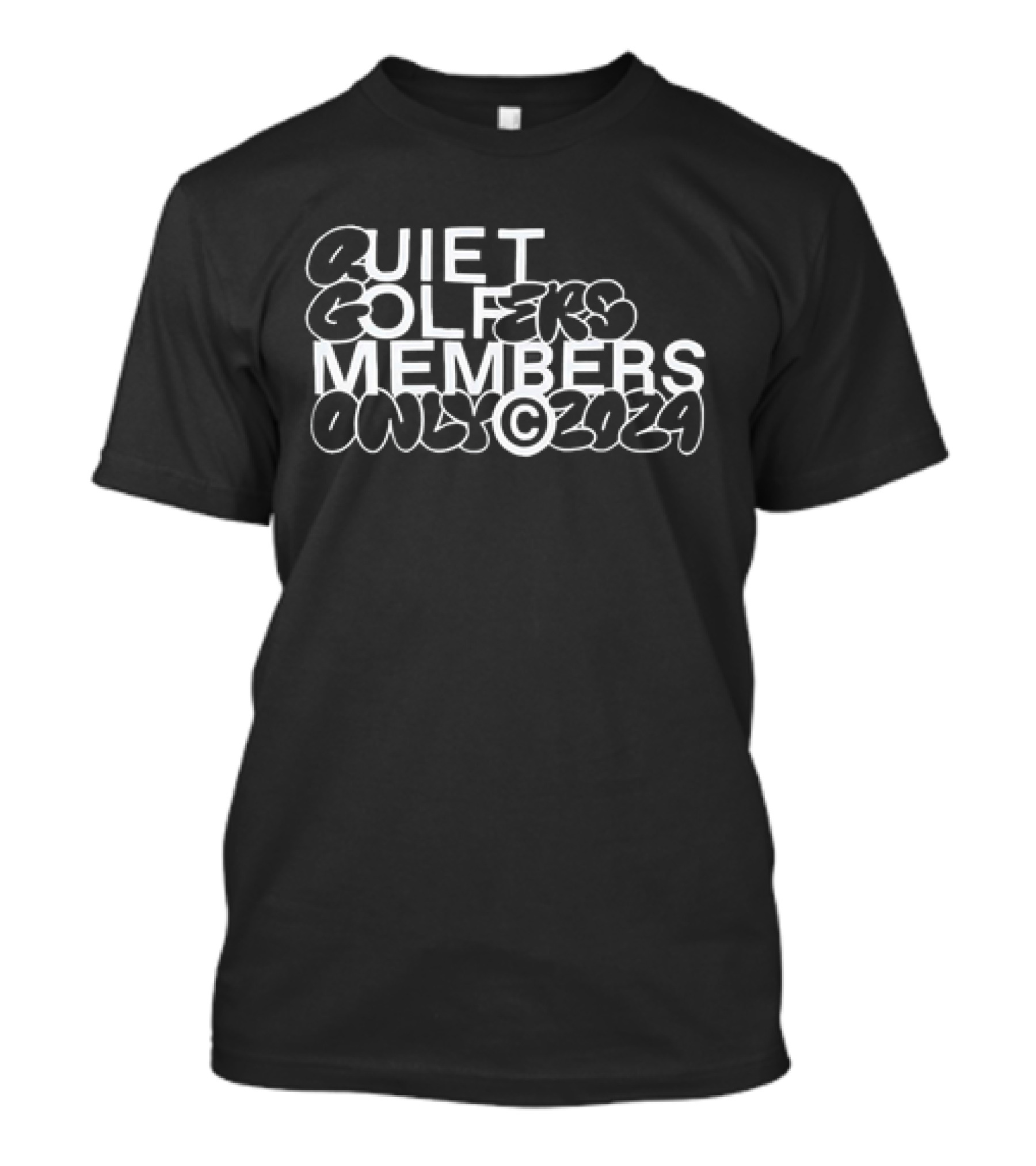 Quiet Golfers Members Only © T-Shirt