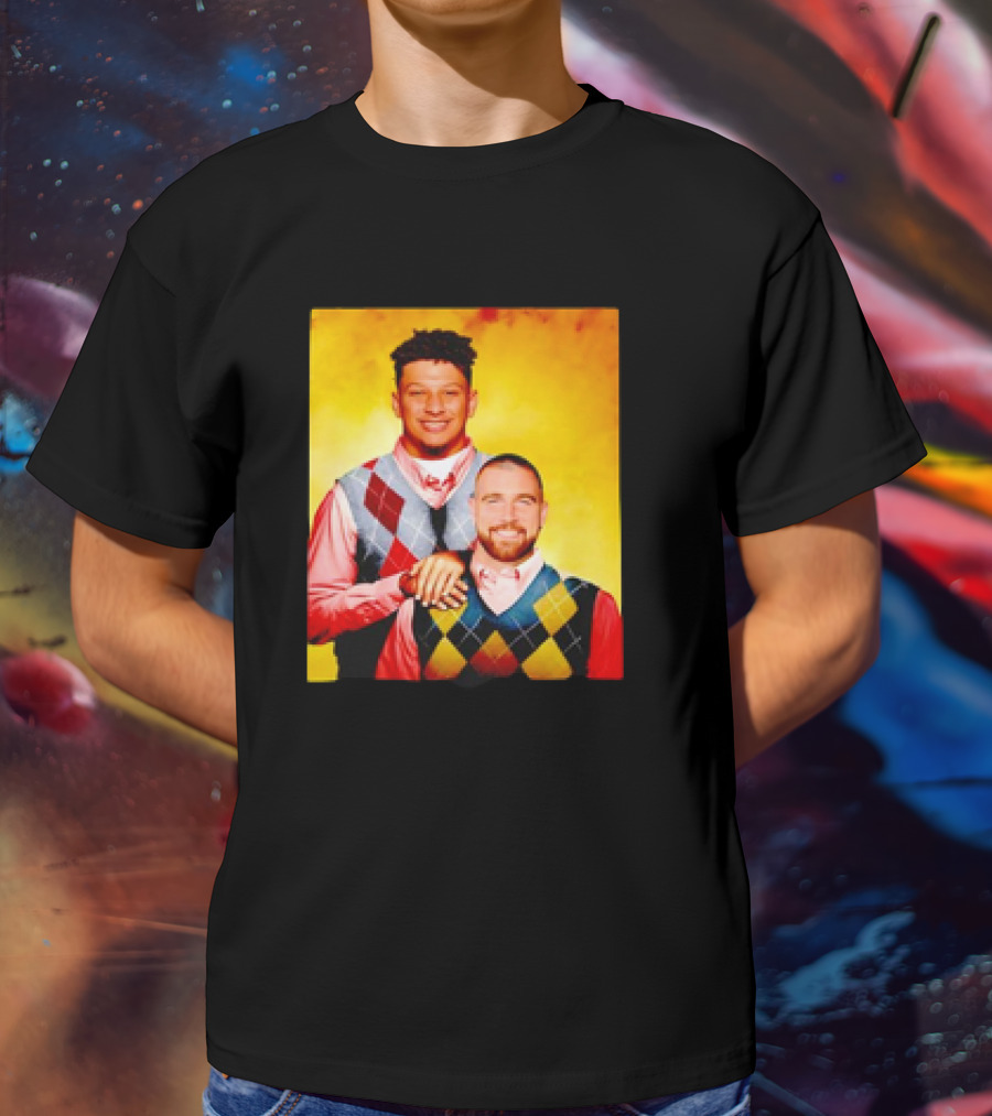 Kansas City Football Patrick Mahomes Travis Kelce Step Brothers T-Shirt