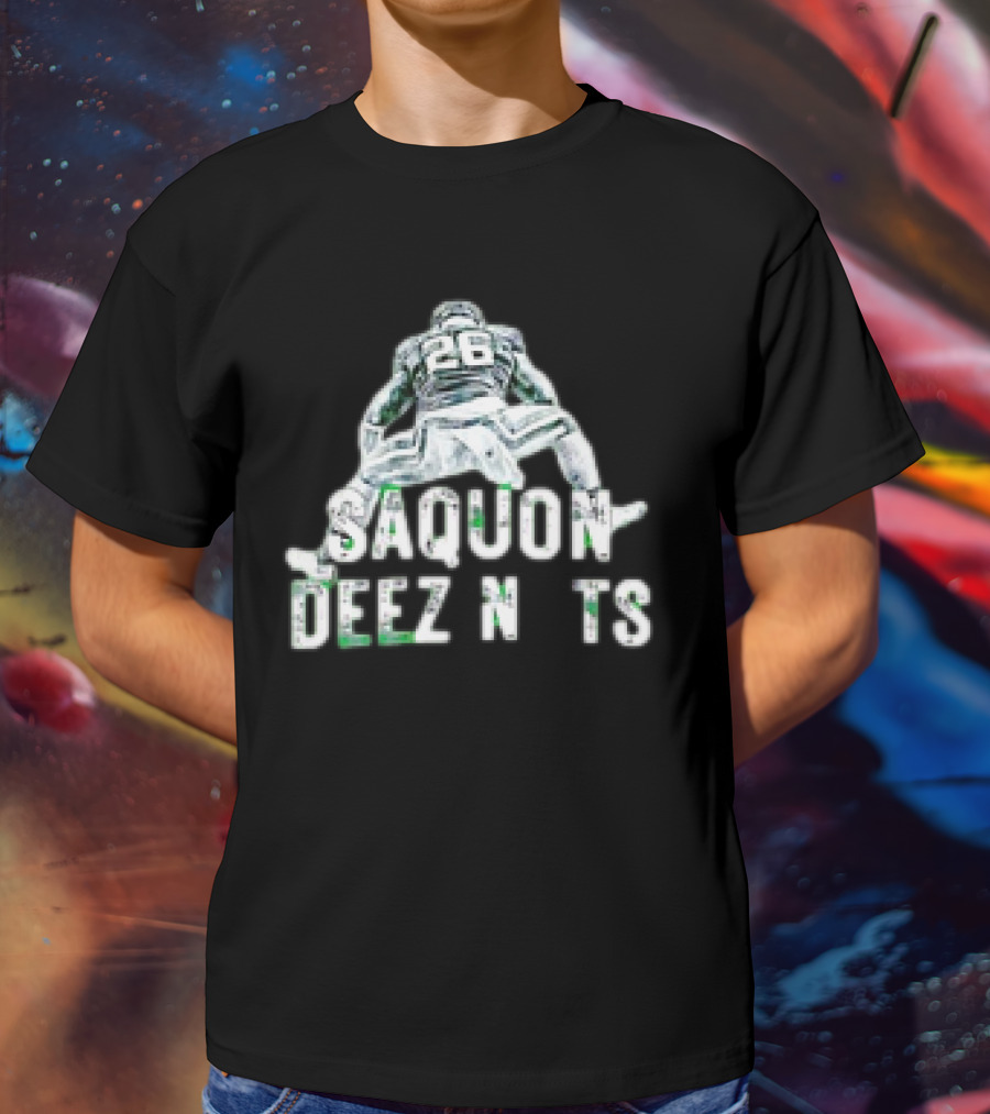 Philadelphia Eagles Saquon Barkley Saquon Deez N Ts T-Shirt