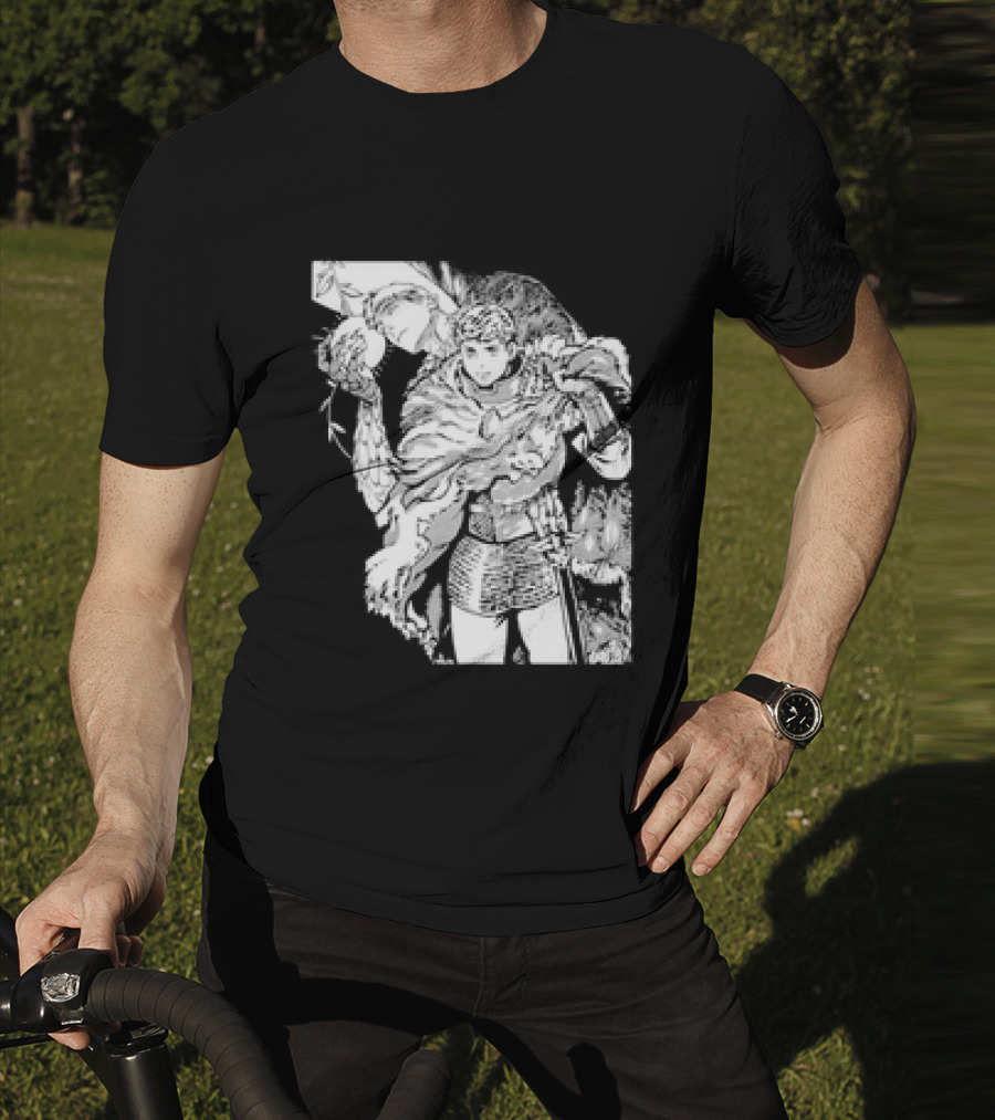 Tasty In Dungeon Anime Knight Fantasy Adventure Scene T-Shirt