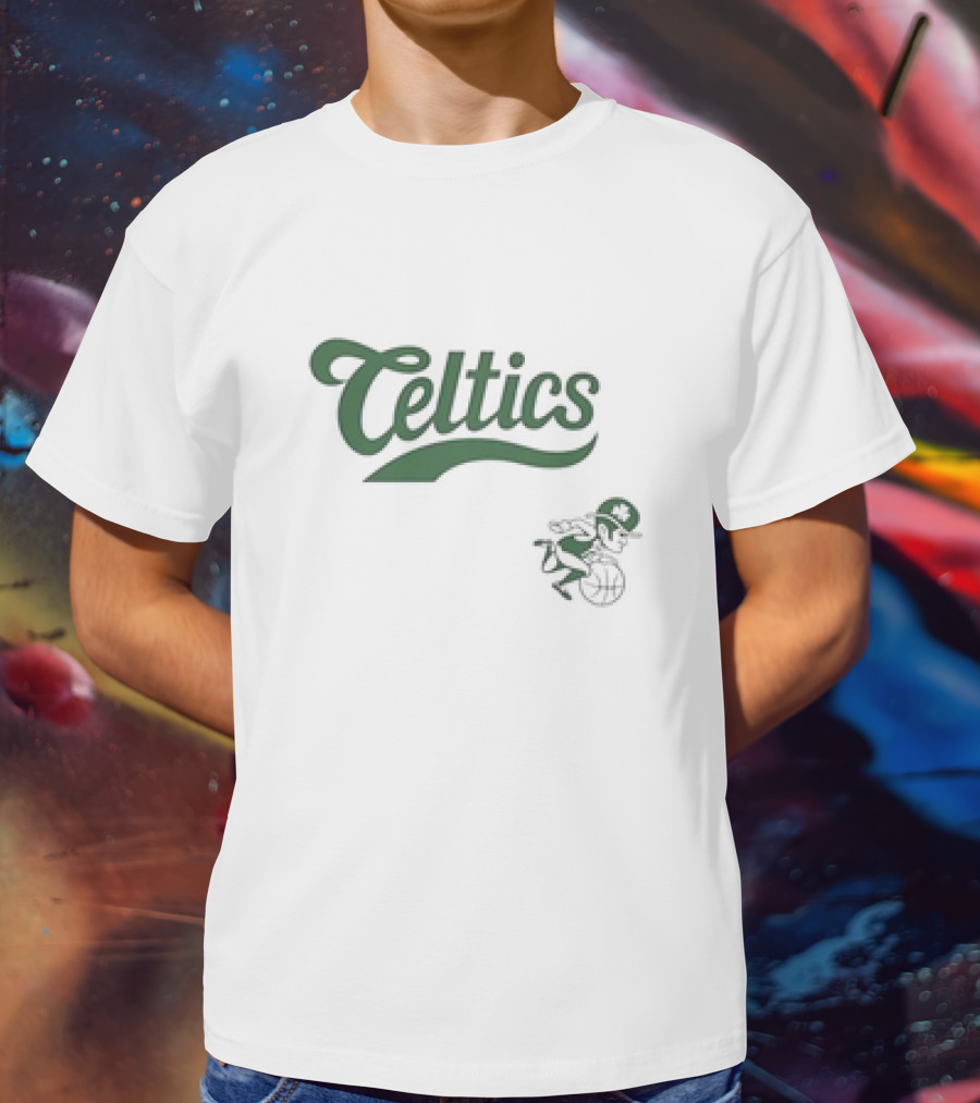 Celtics Basketball Boston Mascot T-Shirt
