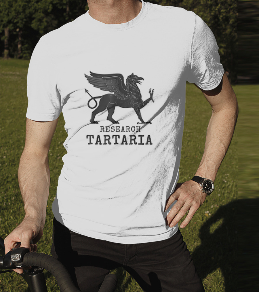 Research Tartaria Winged Griffin Mythical Creature T-Shirt