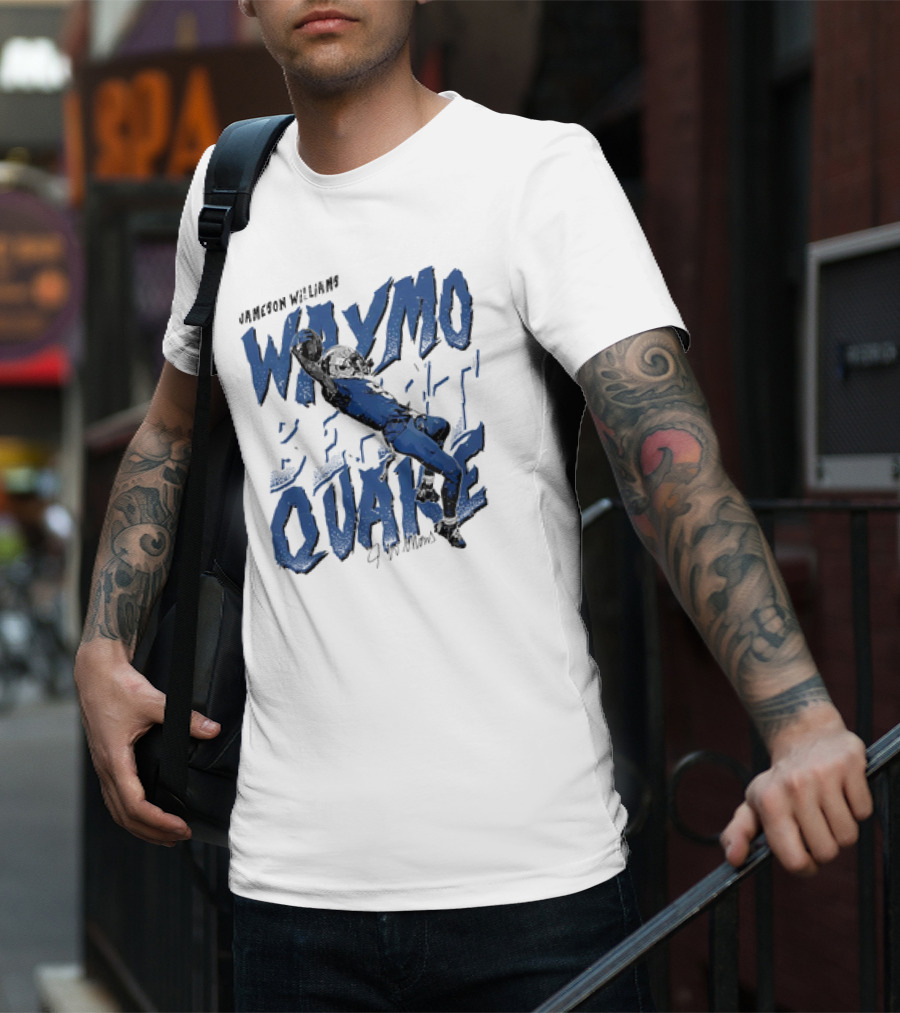Jameson Williams Waymo Quake T-Shirt