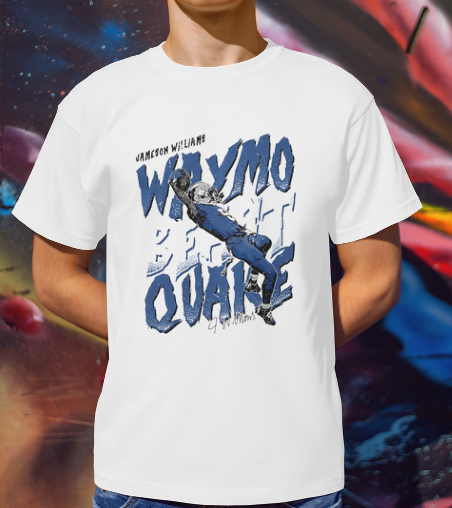 Jameson Williams Waymo Quake T-Shirt