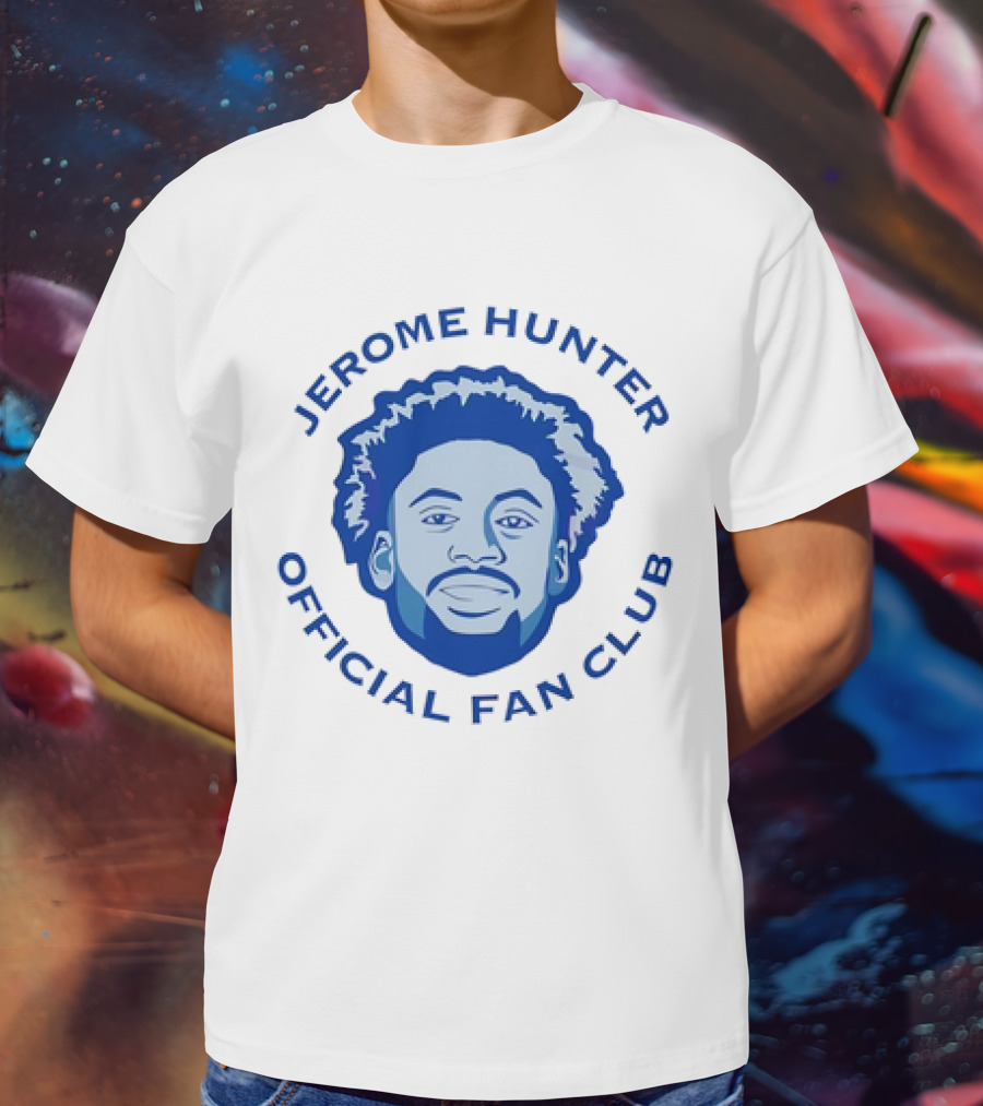 Jerome Hunter Official Fan Club Big Face T-Shirt