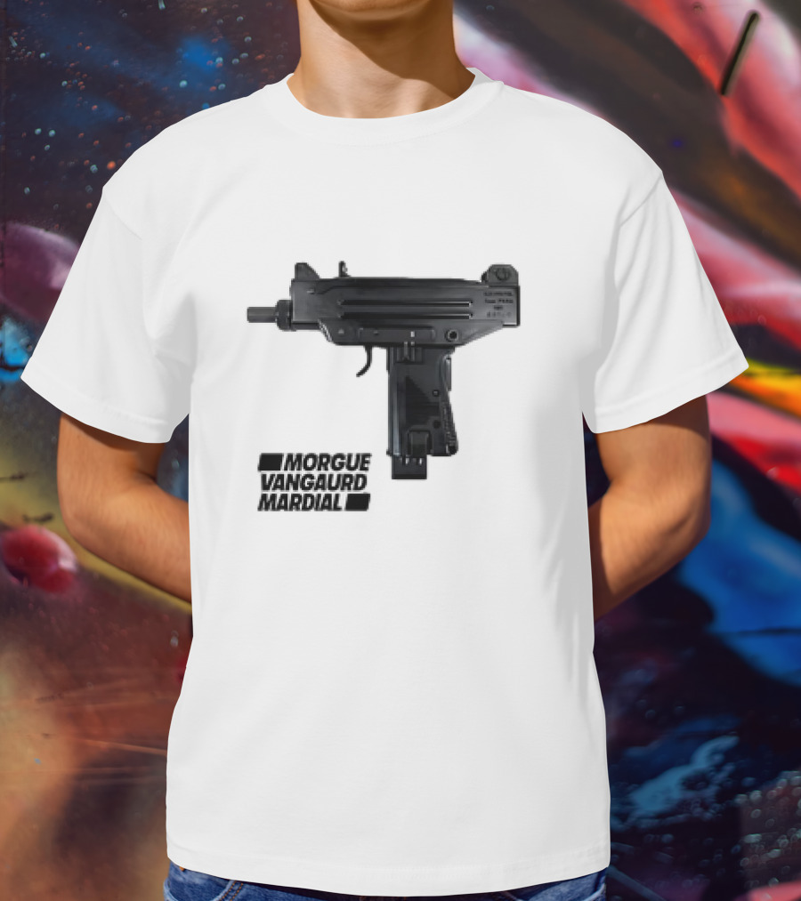 Morgue Vanguard Mardial Submachine Gun T-Shirt