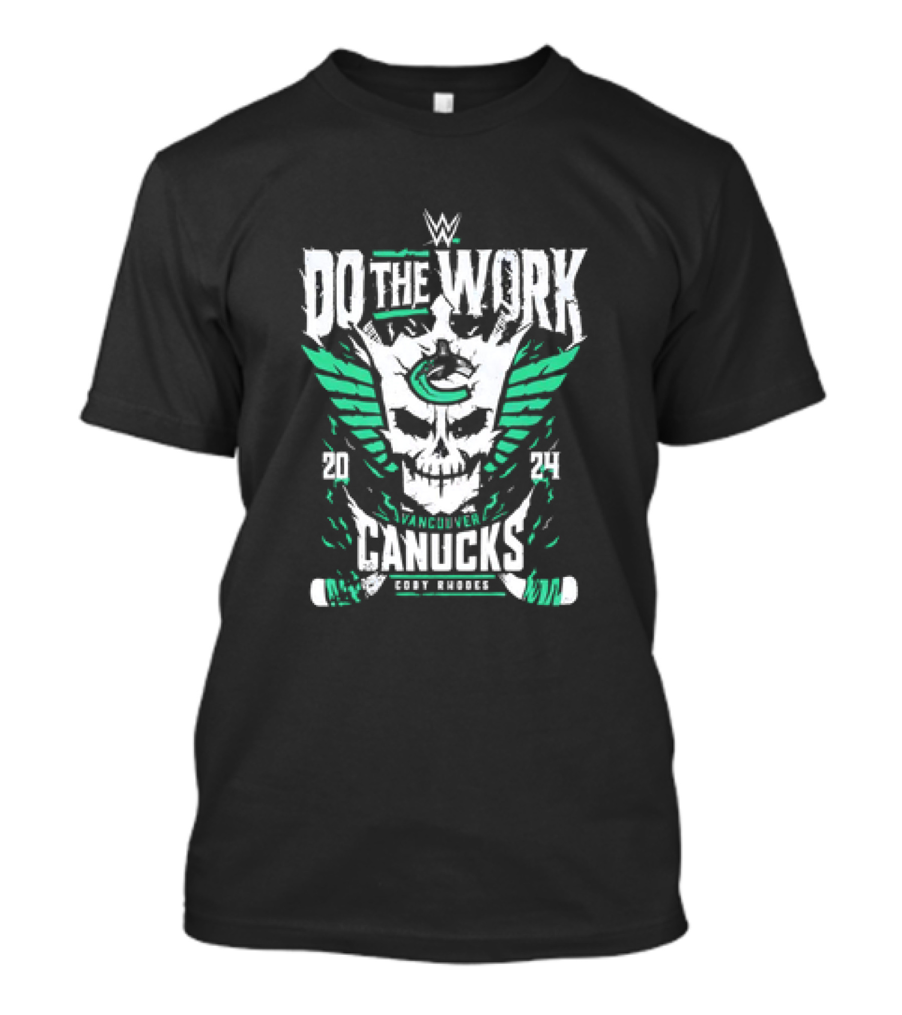WWE Cody Rhodes Do The Work Vancouver Canucks T-Shirt