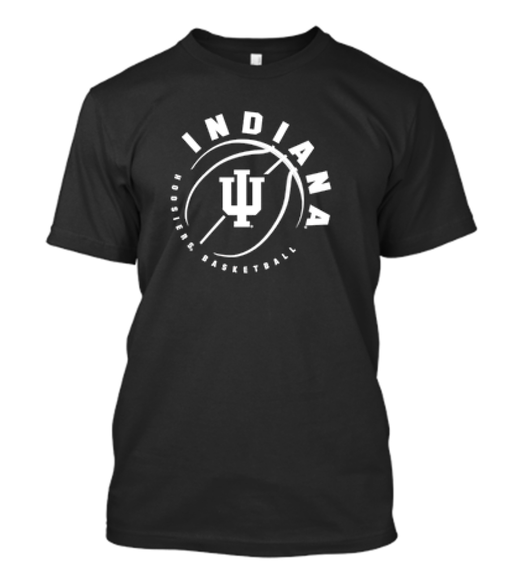 Indiana Hoosiers Basketball Crimson IU Logo Bracer T-Shirt