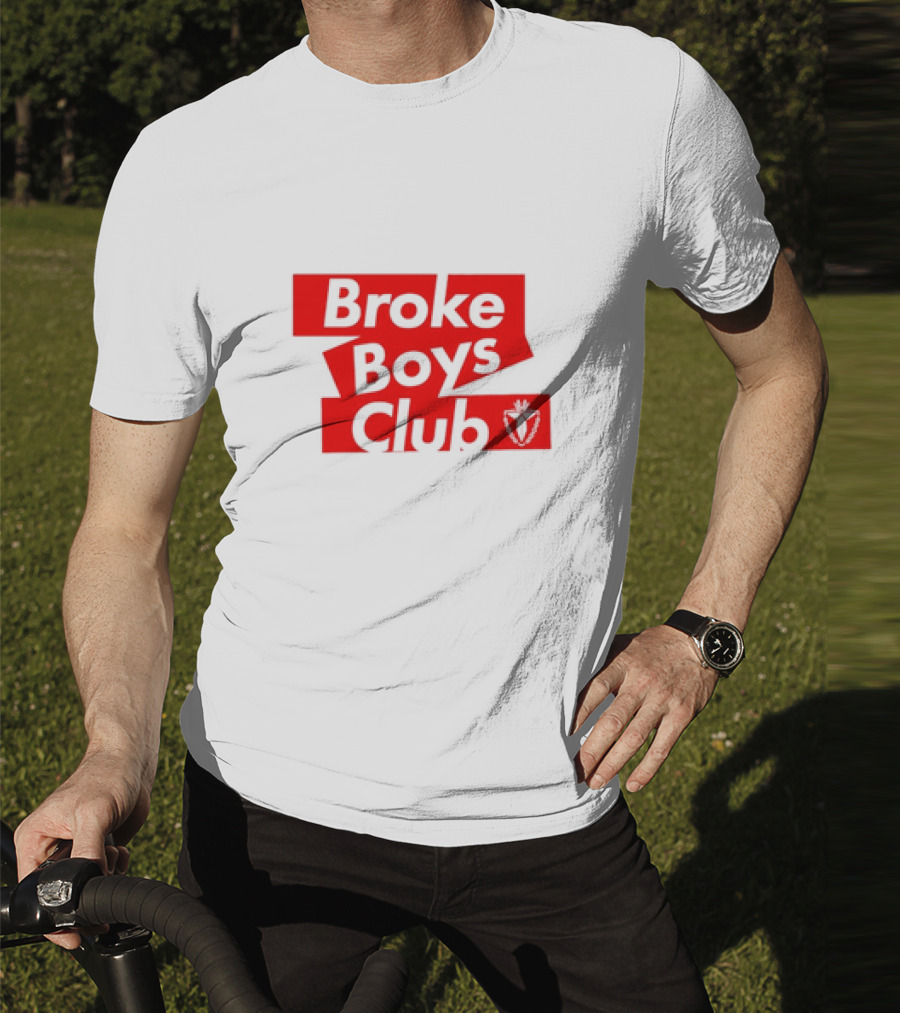 Broke Boys Club Heart Emblem T-Shirt