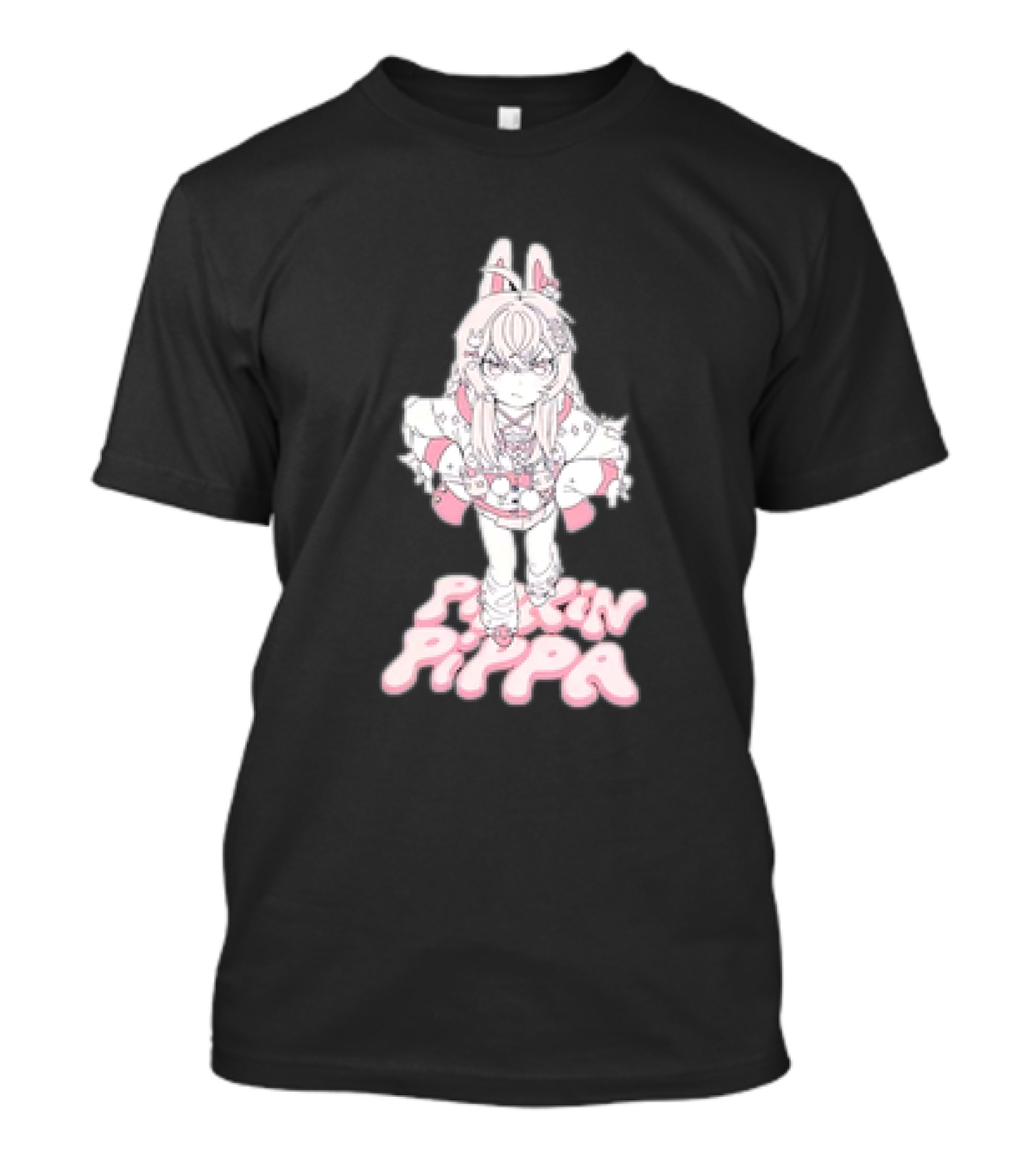 Pipkin Pippa Bunny Girl Anime Character T-Shirt
