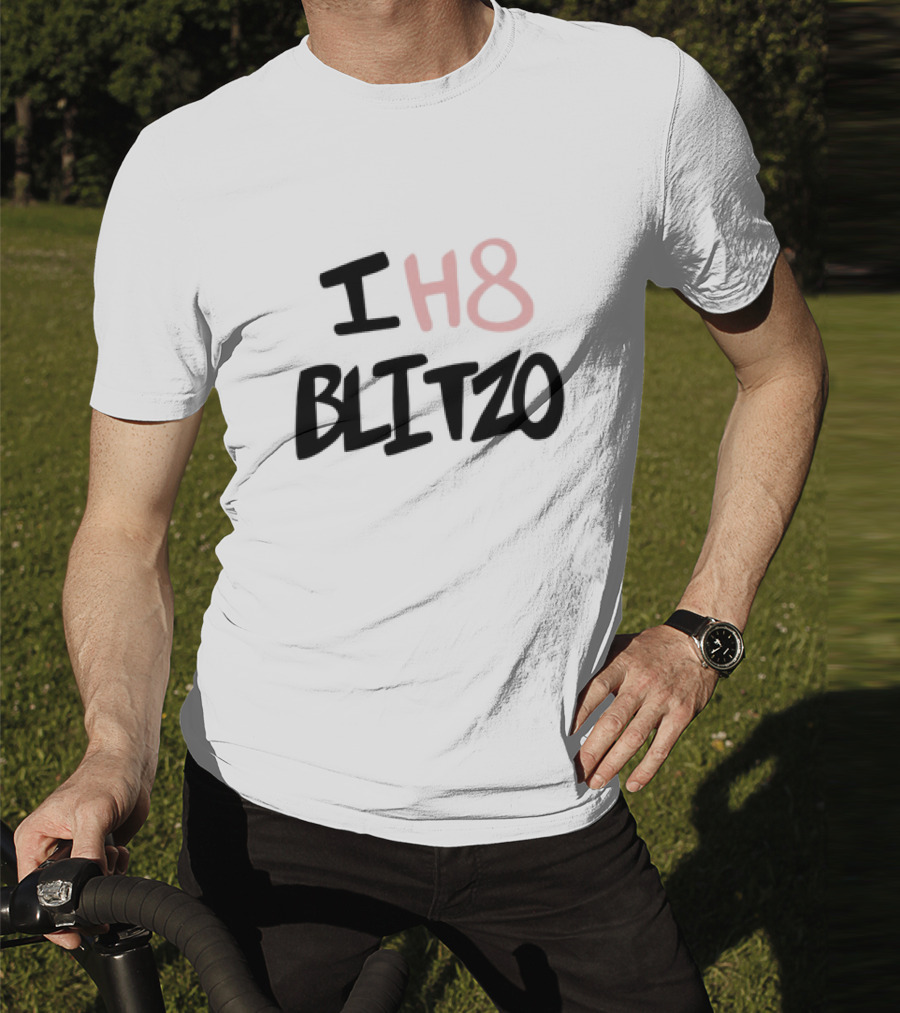 I H8 Blitzo Helluva Boss Fan Merchandise T-Shirt