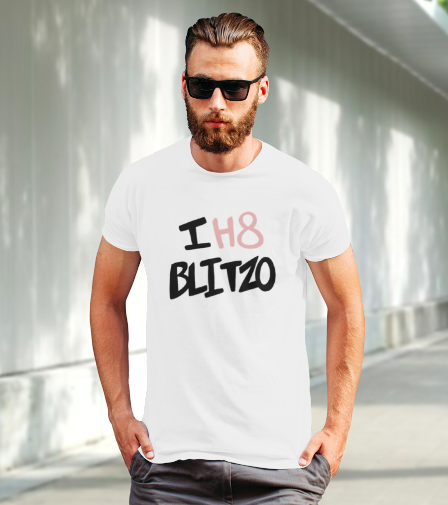 I H8 Blitzo Helluva Boss Fan Merchandise T-Shirt