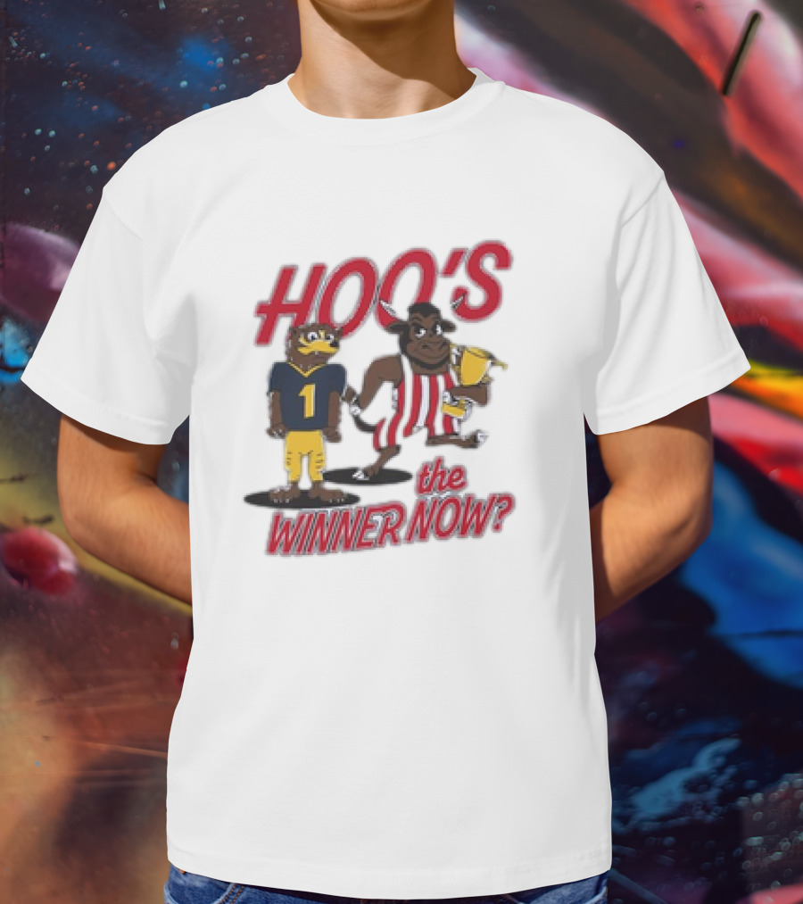 Hoo’s The Winner Now Indiana Hoosiers Football T-Shirt