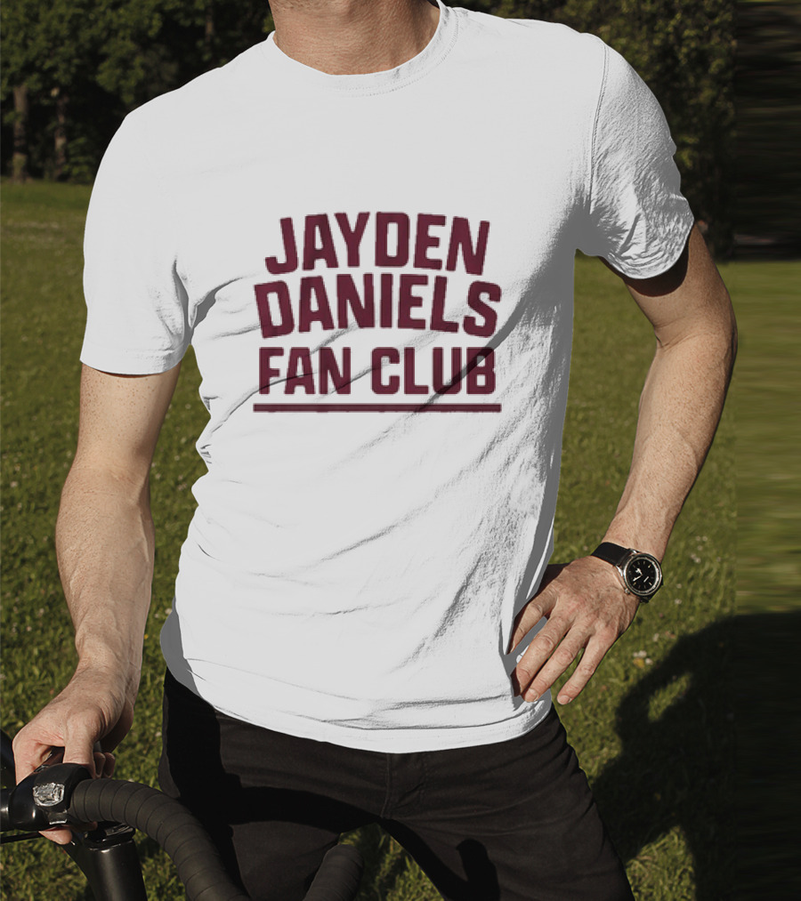 Jayden Daniels Fan Club Washington T-Shirt