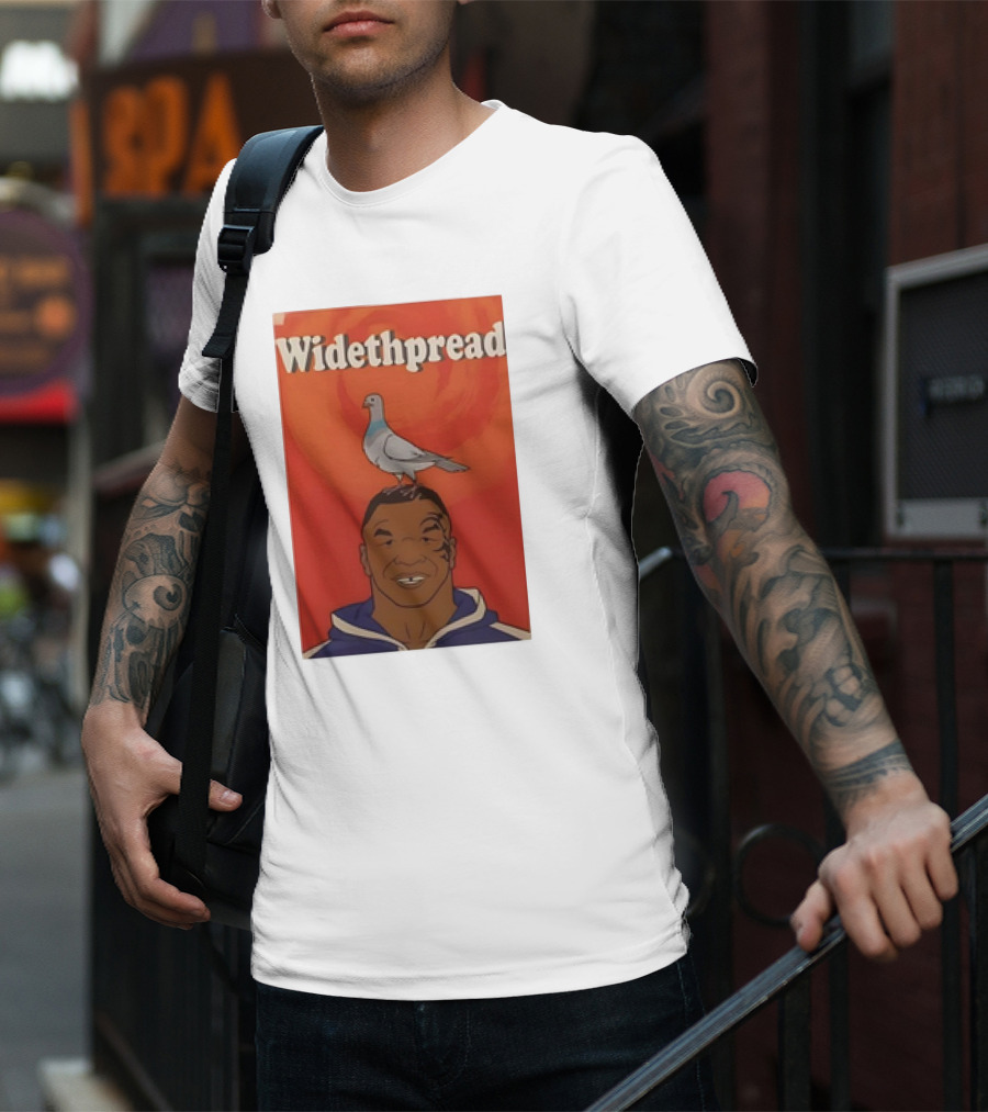 Widethpread Mike Tyson Pigeon T-Shirt