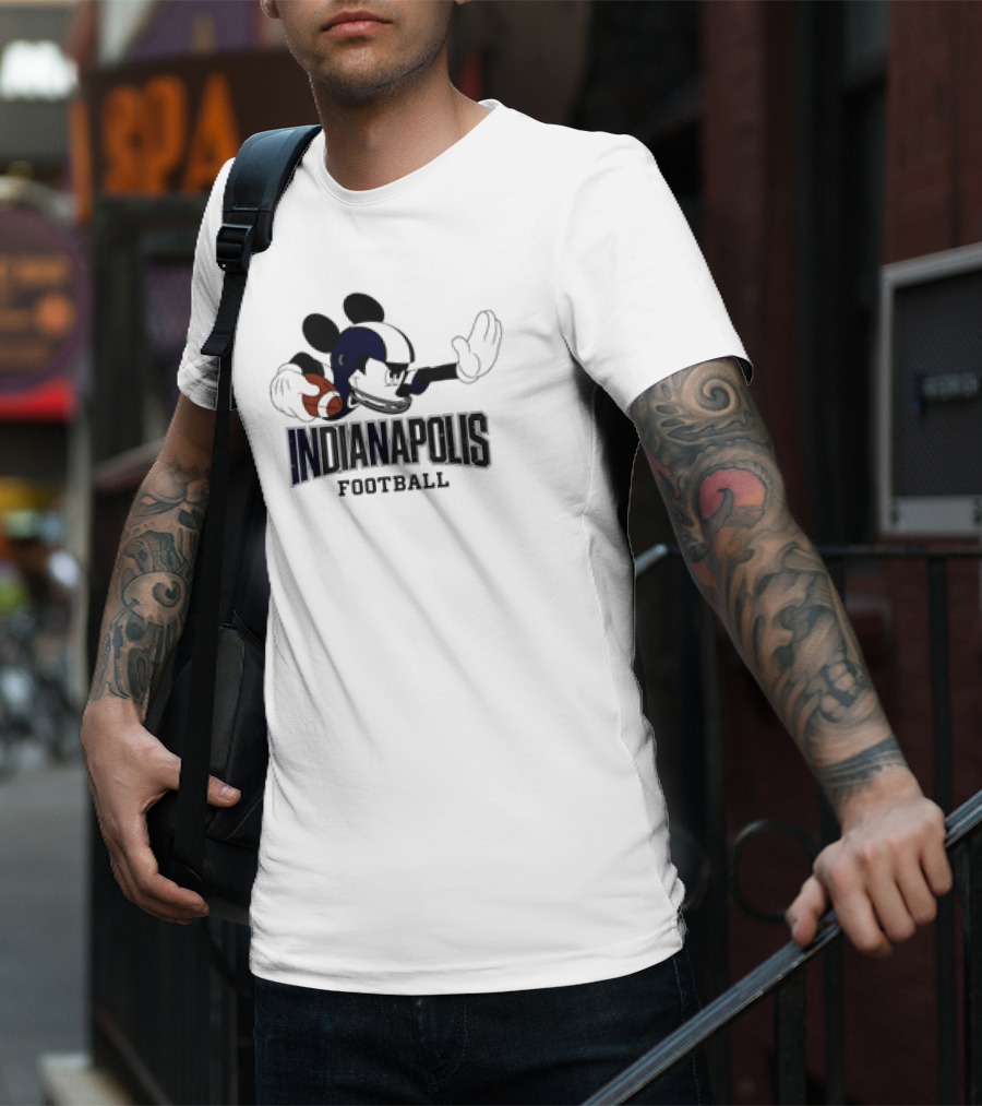 Indianapolis Football Disney-Inspired All Teams Available T-Shirt