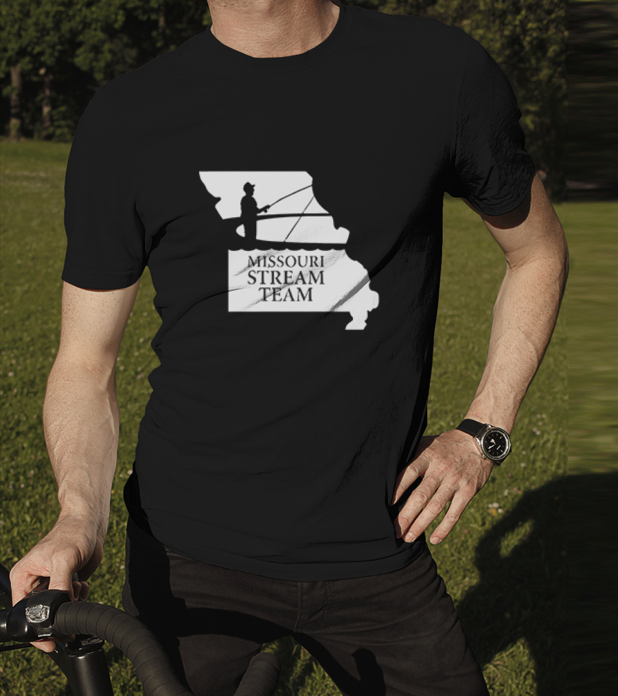 Missouri Stream Team Fishing In State T-Shirt