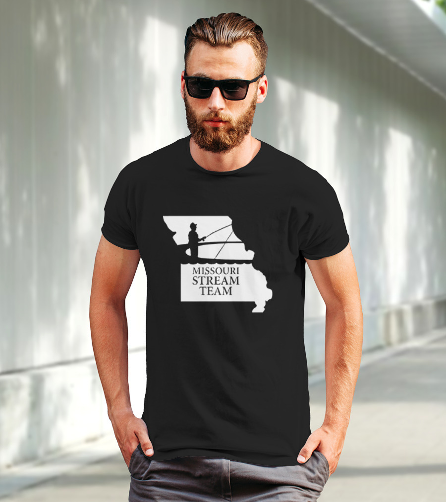 Missouri Stream Team Fishing In State T-Shirt