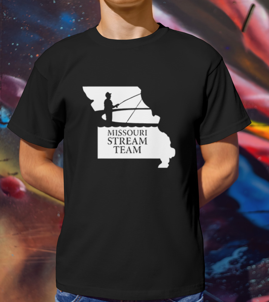Missouri Stream Team Fishing In State T-Shirt