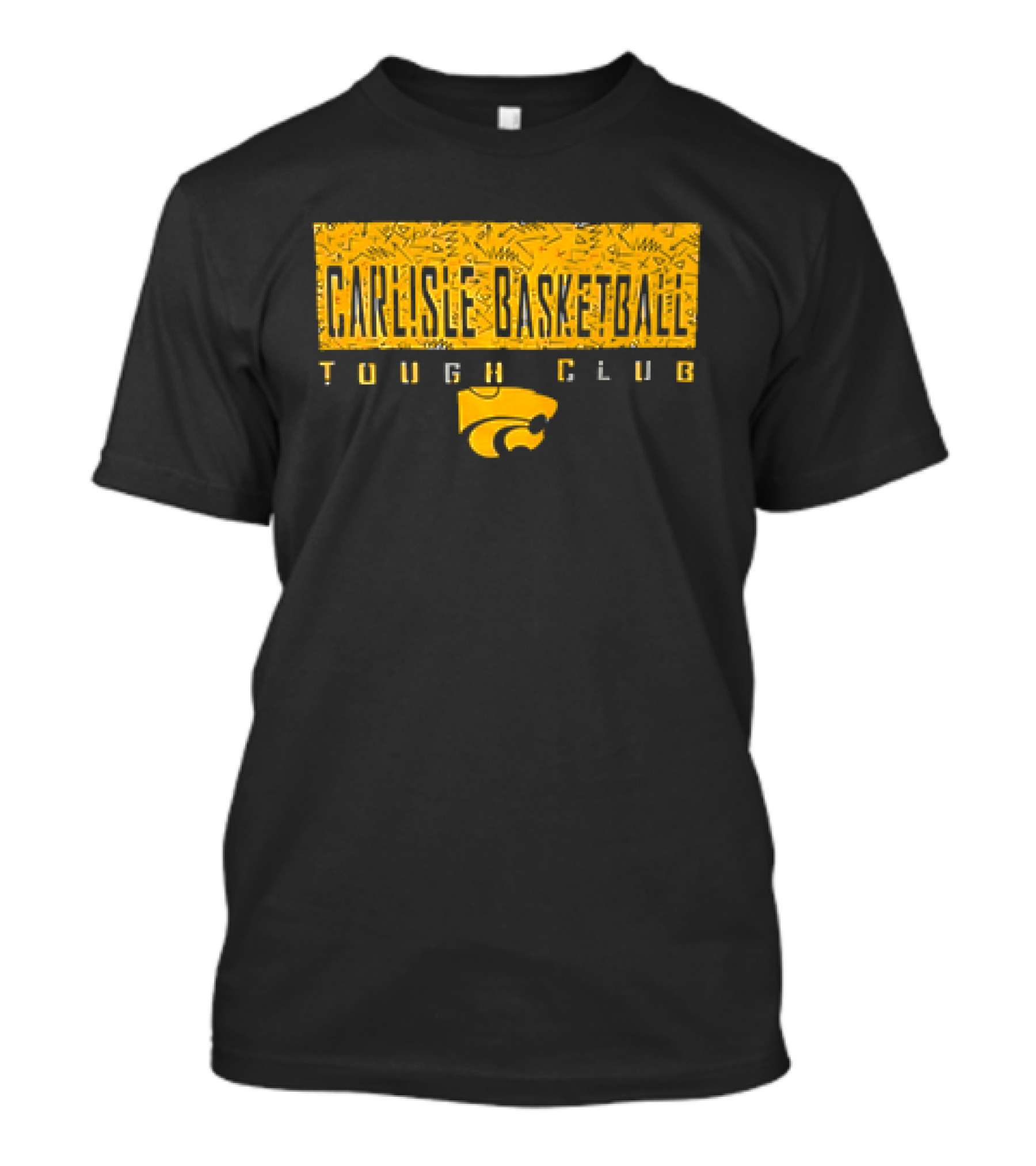 Carlisle Basketball Tough Club Panther T-Shirt