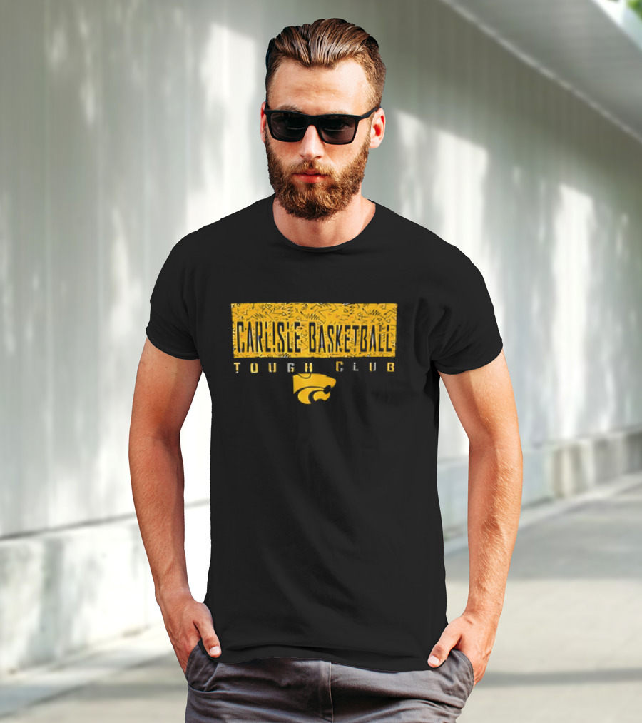 Carlisle Basketball Tough Club Panther T-Shirt
