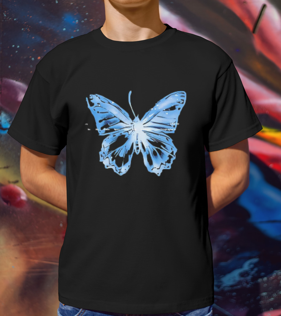 Luke Hemmings Boy Blue Butterfly T-Shirt