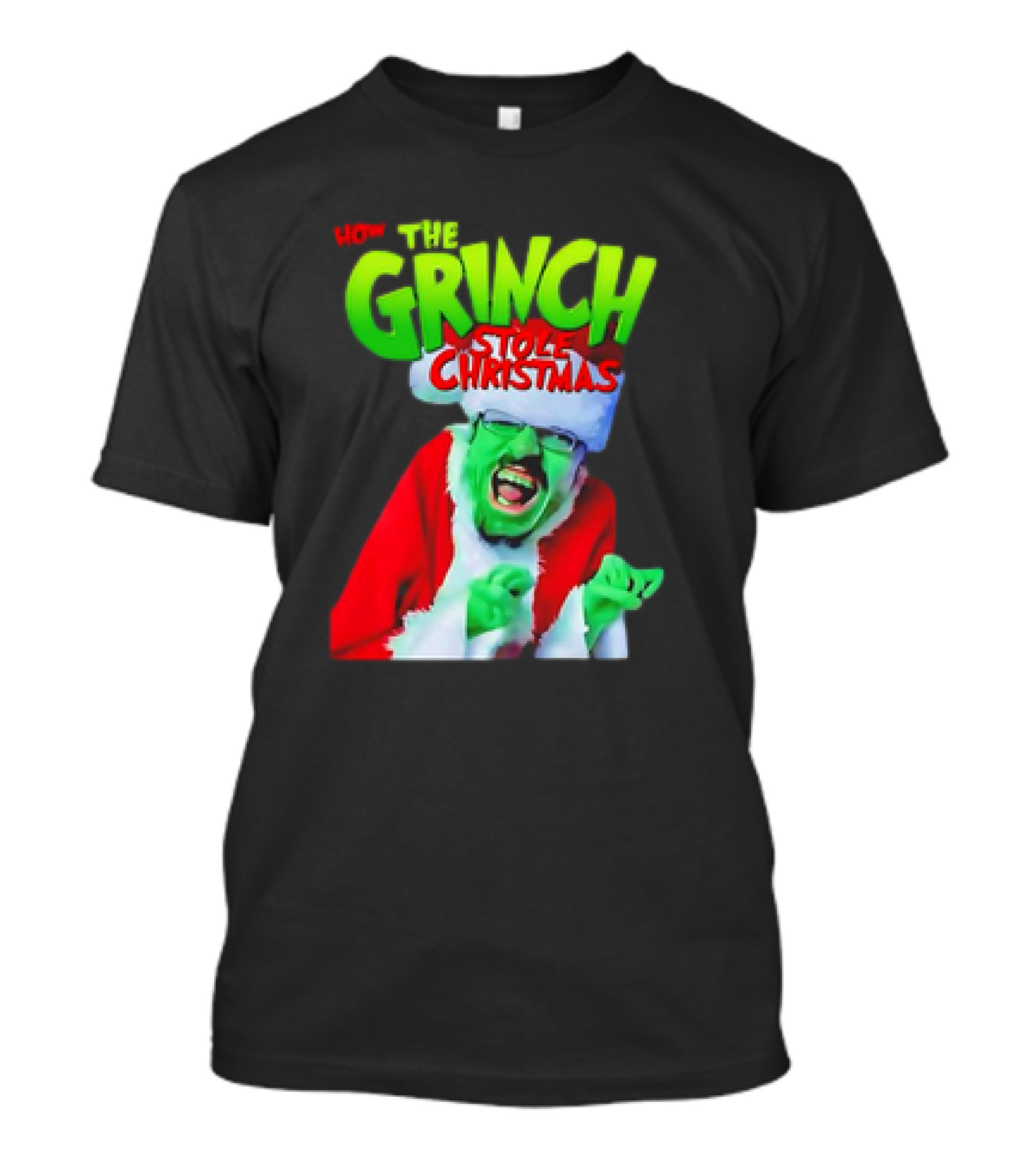 Walter White How The Grinch Stole Christmas Mashup Character T-Shirt