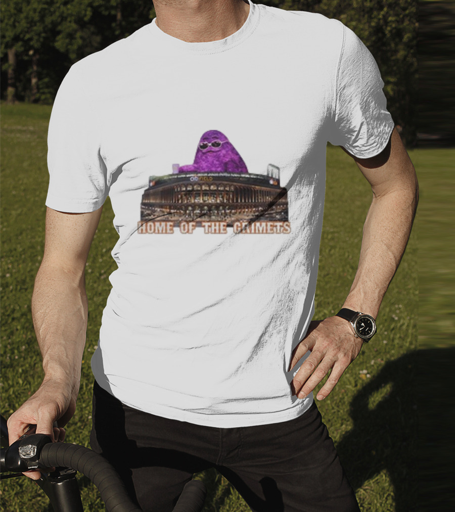 Citi Field Mets Grimace Home Of The Grimets T-Shirt