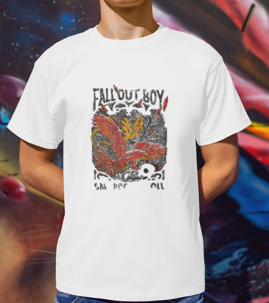 FALL OUT BOY SAVE ROCK AND ROLL PHOENIX T-Shirt