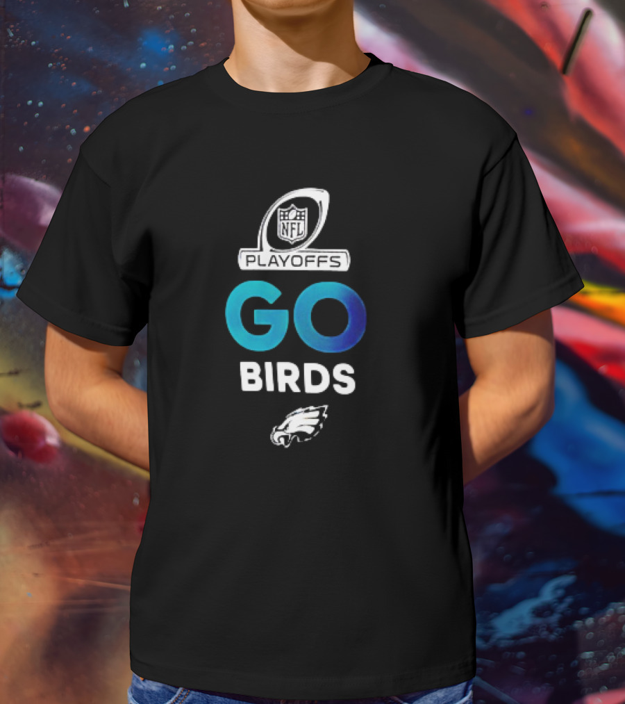 NFL Playoffs Go Birds Philadelphia Eagles T-Shirt