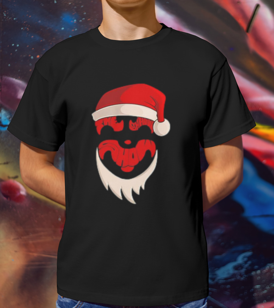 The Shaggs Santa Christmas Face T-Shirt