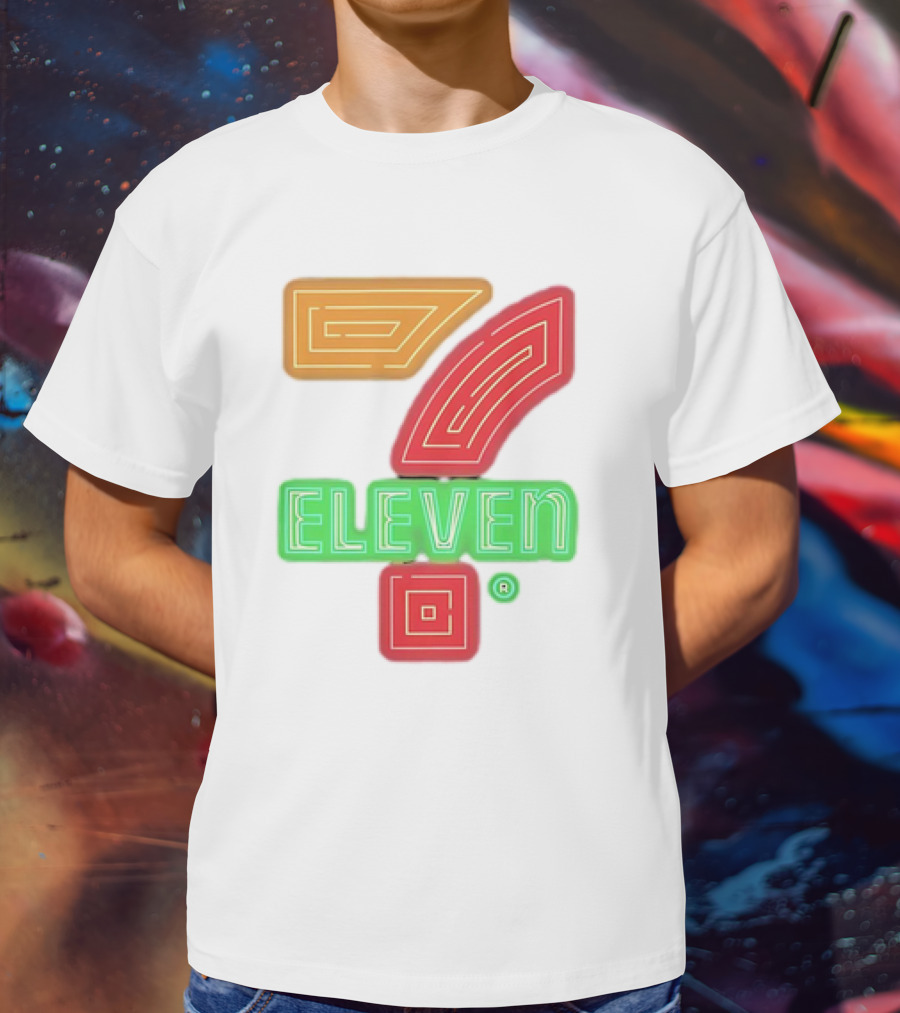 Ja’marr Chase X 7 Eleven Neon Logo Collaboration T-Shirt