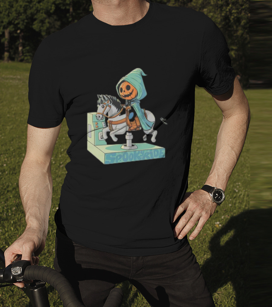 The Legend Of Sleepy Hollow Headless Horseman Spooky Ride Coin Operated Ride T-Shirt