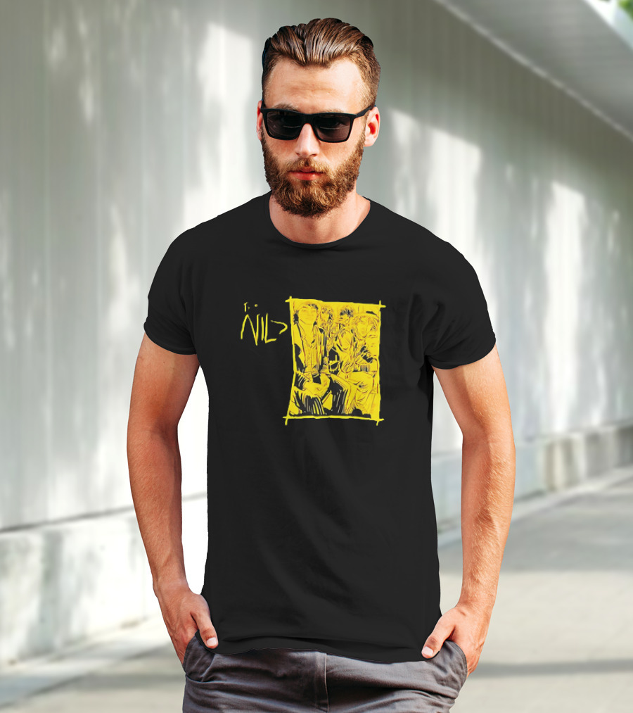 The Nils Comic Band Yellow T-Shirt