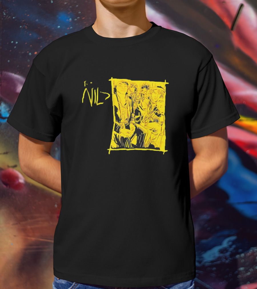 The Nils Comic Band Yellow T-Shirt