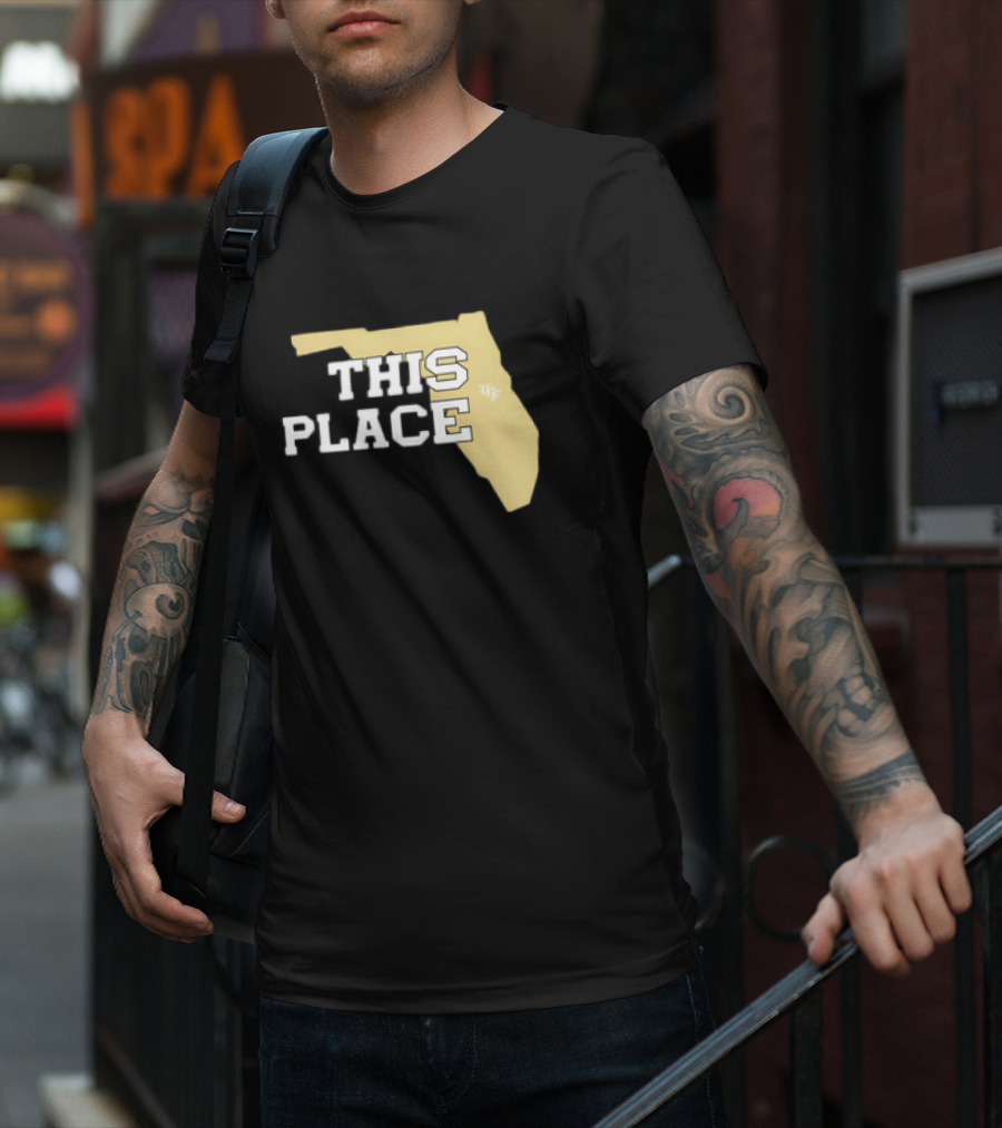 UCF Knights This Place Florida State Outline T-Shirt