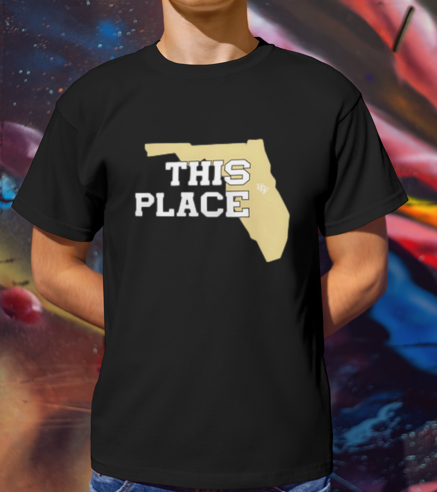 UCF Knights This Place Florida State Outline T-Shirt