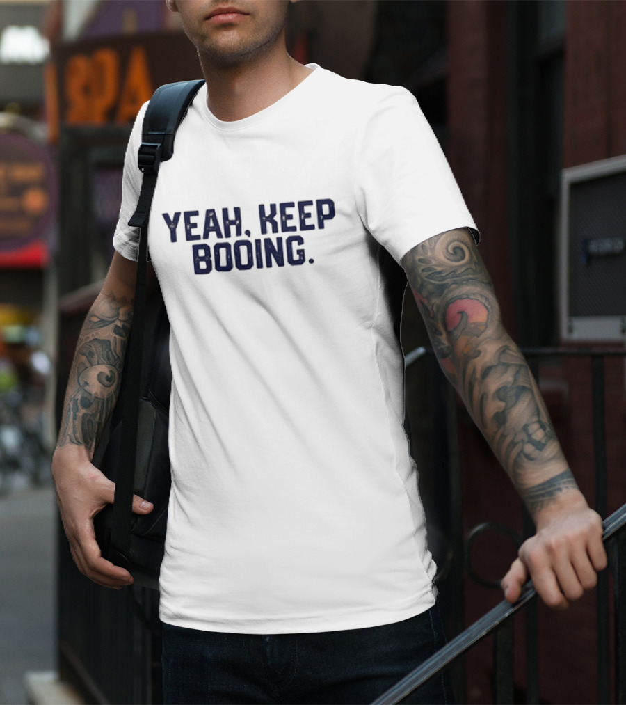 Blummer Bock Yeah Keep Booing T-Shirt