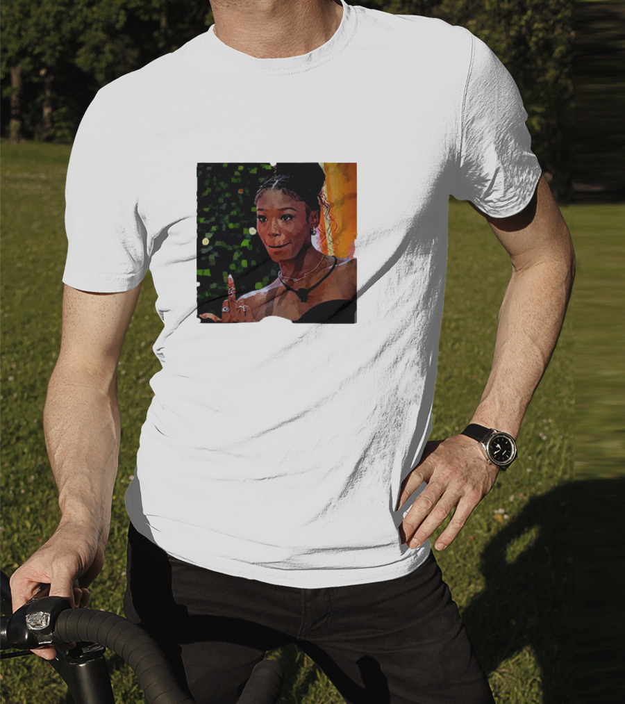 Love Island USA Serena Gesture Middle Finger T-Shirt