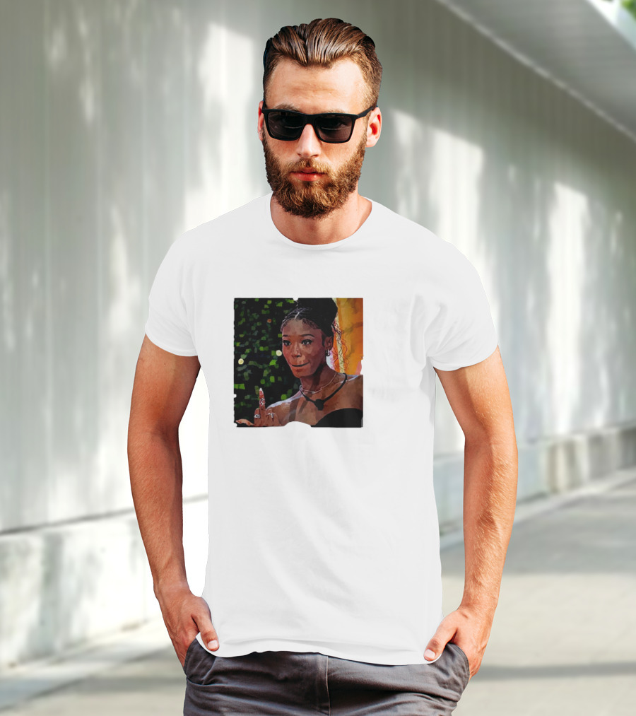 Love Island USA Serena Gesture Middle Finger T-Shirt