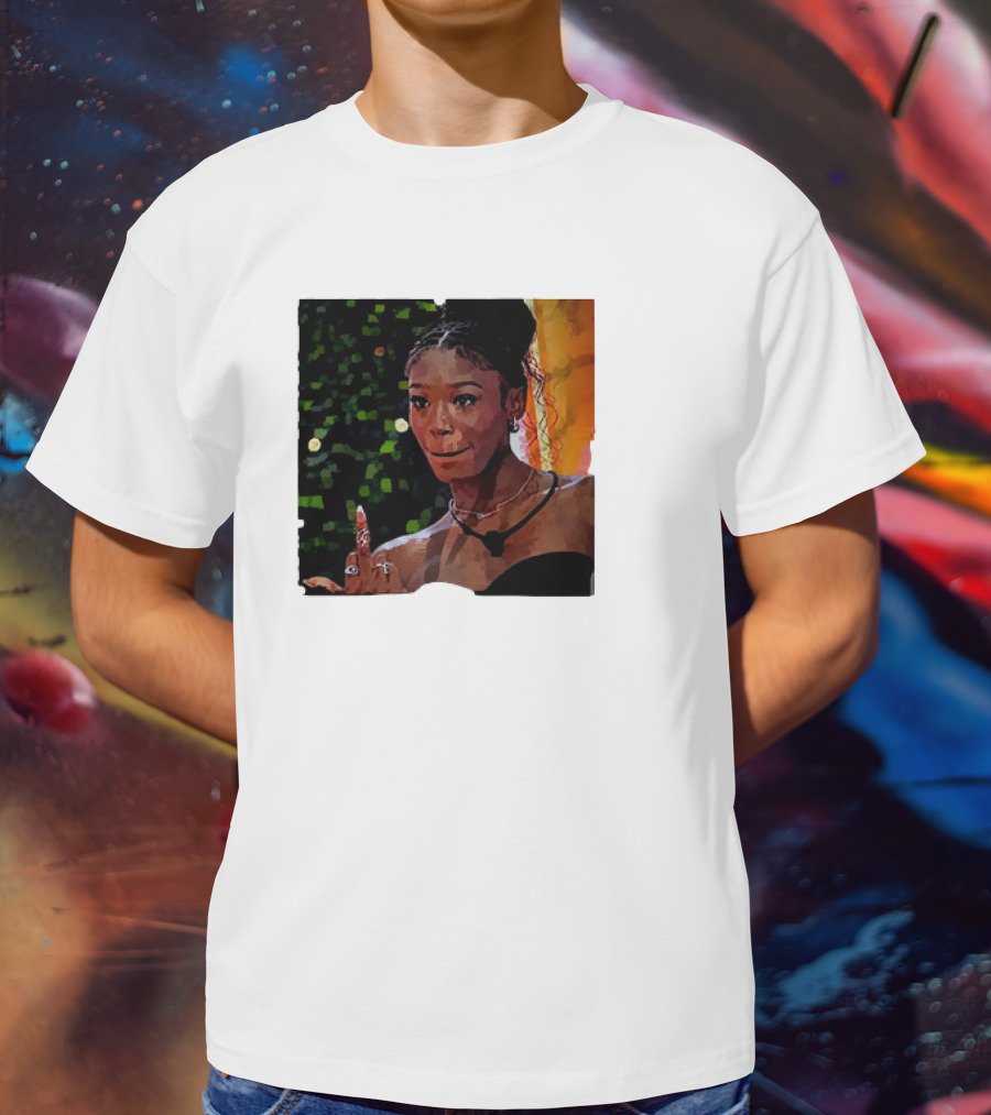 Love Island USA Serena Gesture Middle Finger T-Shirt