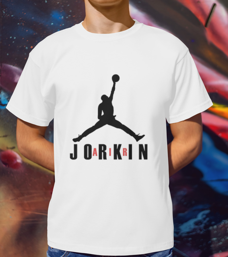 Jorkin Basketball Jumpman Silhouette Air Jorkin T-Shirt