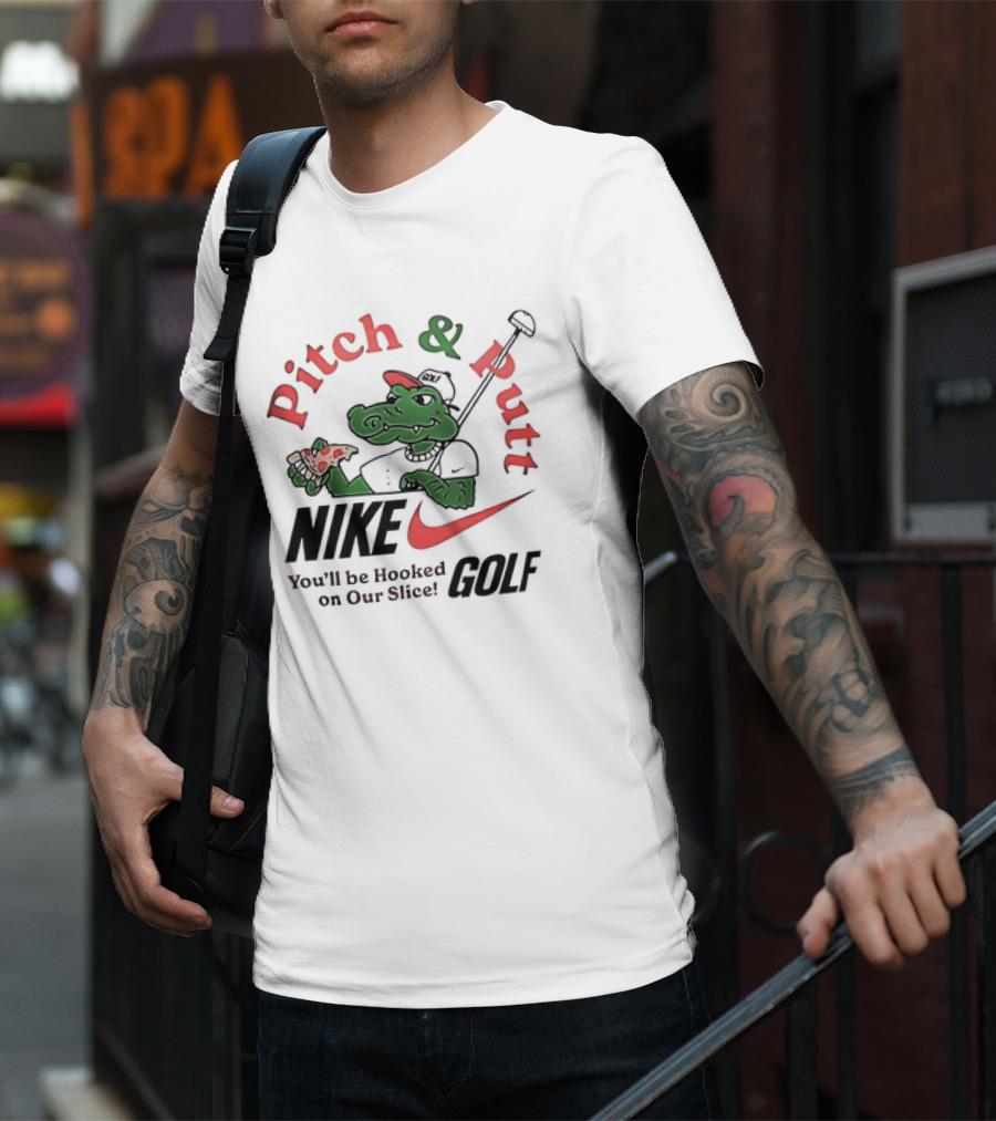 Pitch And Putt Golf You'll Be Hooked On Our Slice T-Shirt