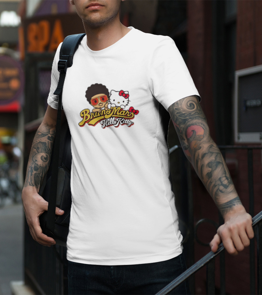 Bruno Mars Hello Kitty T-Shirt