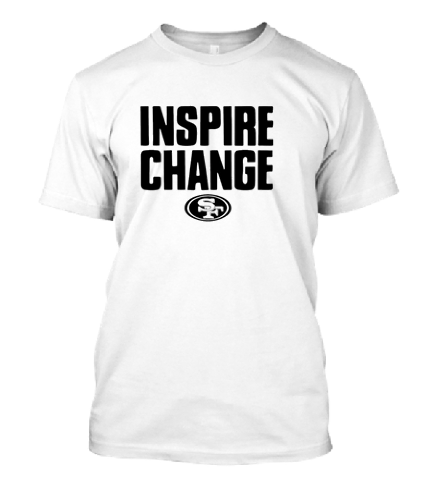 Inspire Change San Francisco 49ers SF Logo T-Shirt