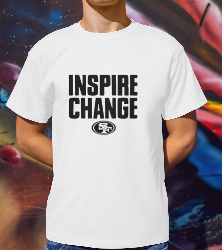 Inspire Change San Francisco 49ers SF Logo T-Shirt