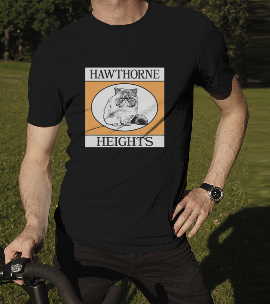 Cat Hawthorne Heights Oval T-Shirt