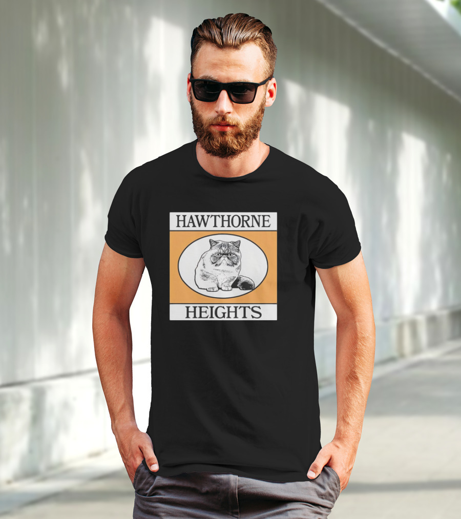 Cat Hawthorne Heights Oval T-Shirt