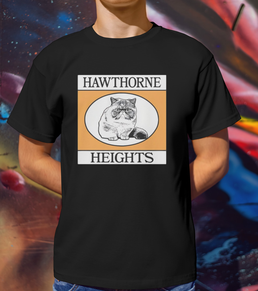 Cat Hawthorne Heights Oval T-Shirt