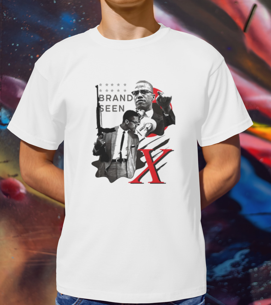 Malcolm X Brand Seen Anthony Edwards X T-Shirt